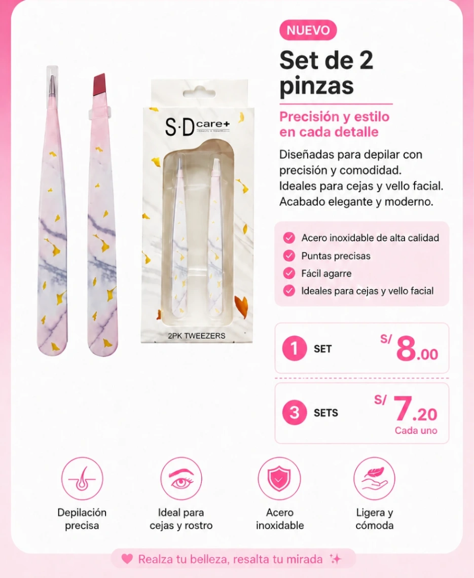 Set de pinzas
