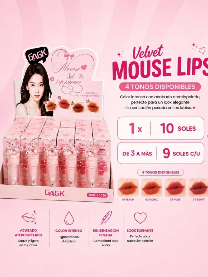 Velvet Mouse Lips GACK