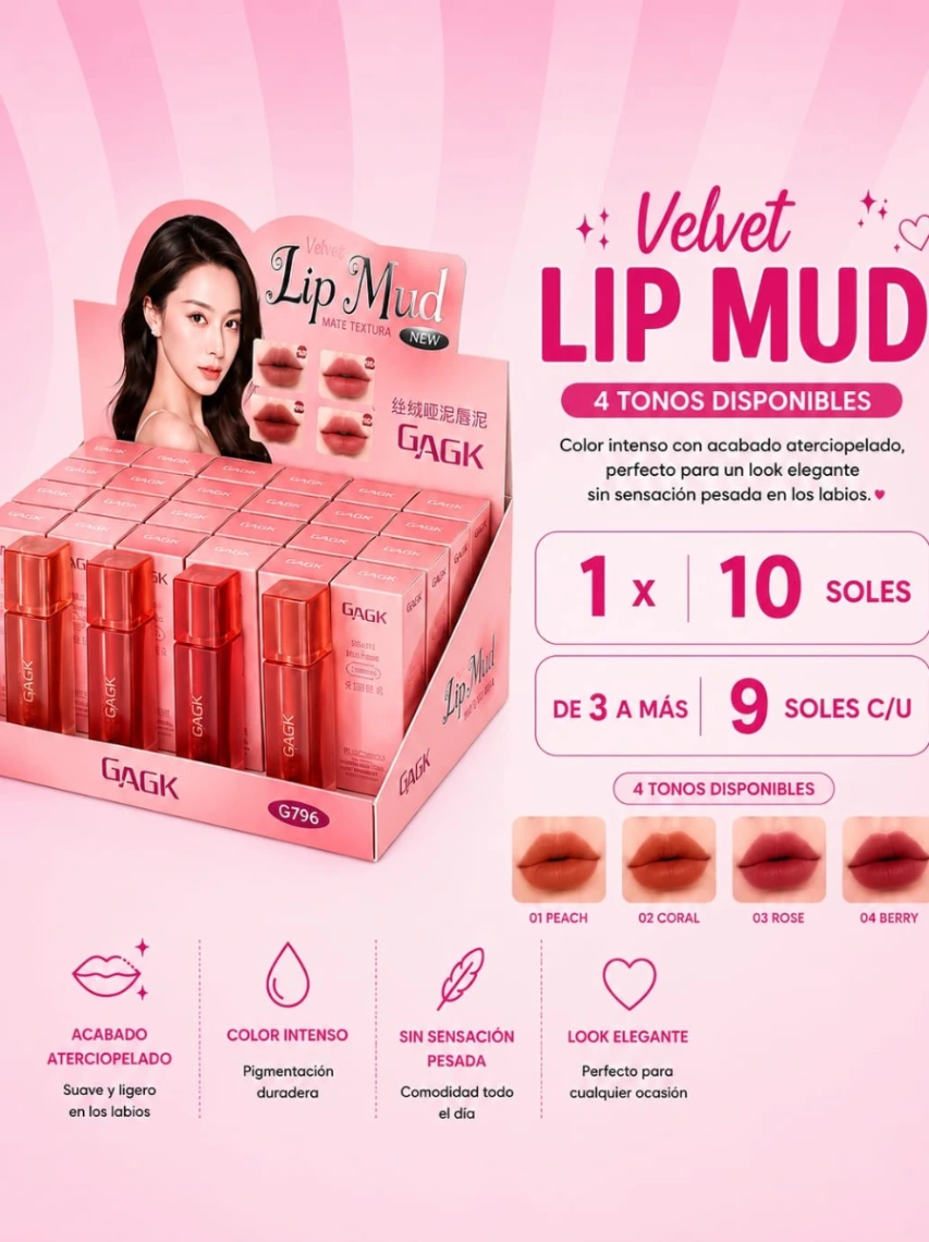 Velvet Lip Mud GACK